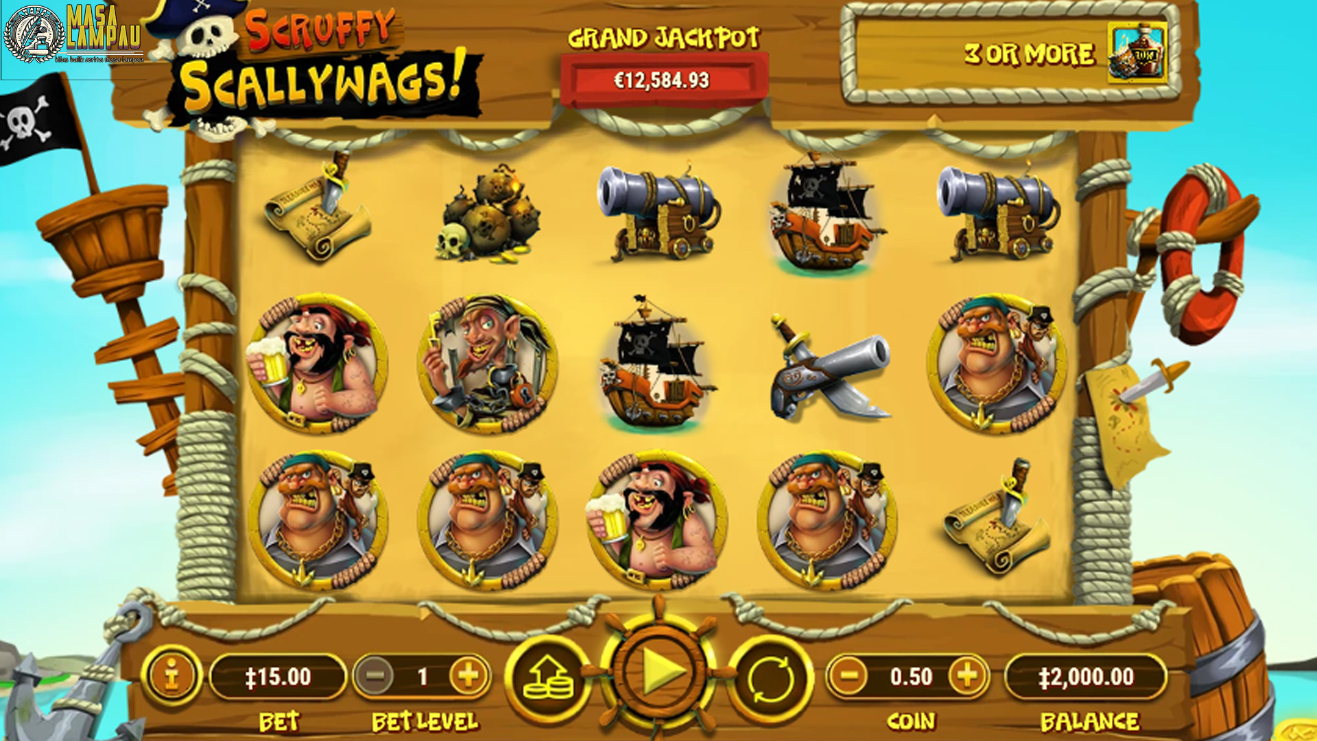Scruffy Scallywags: Slot yang Bikin Kamu Ketagihan Berputar