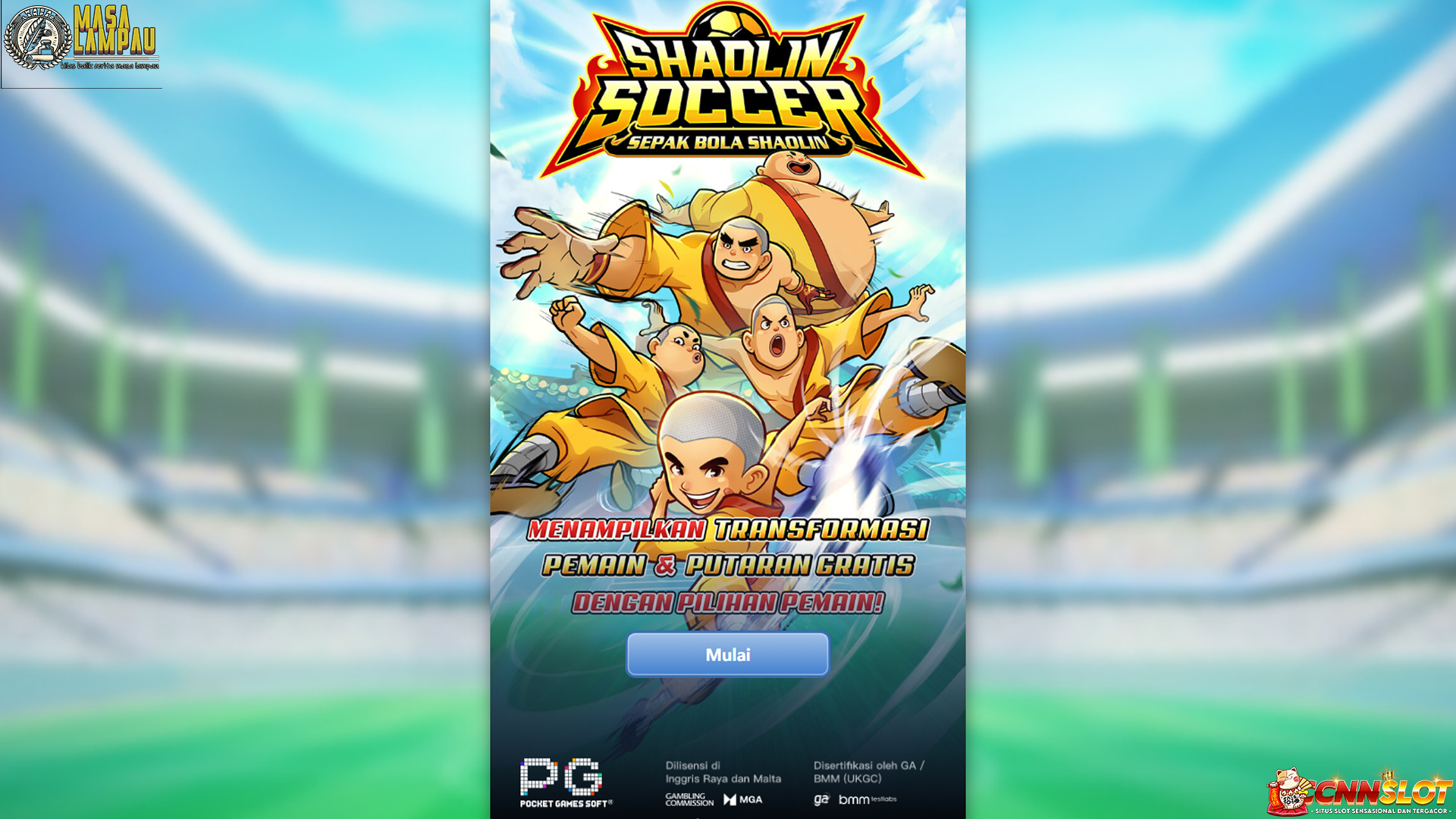 Main Shaolin Soccer Slot di Bandar Slot Online Cuan Nonstop