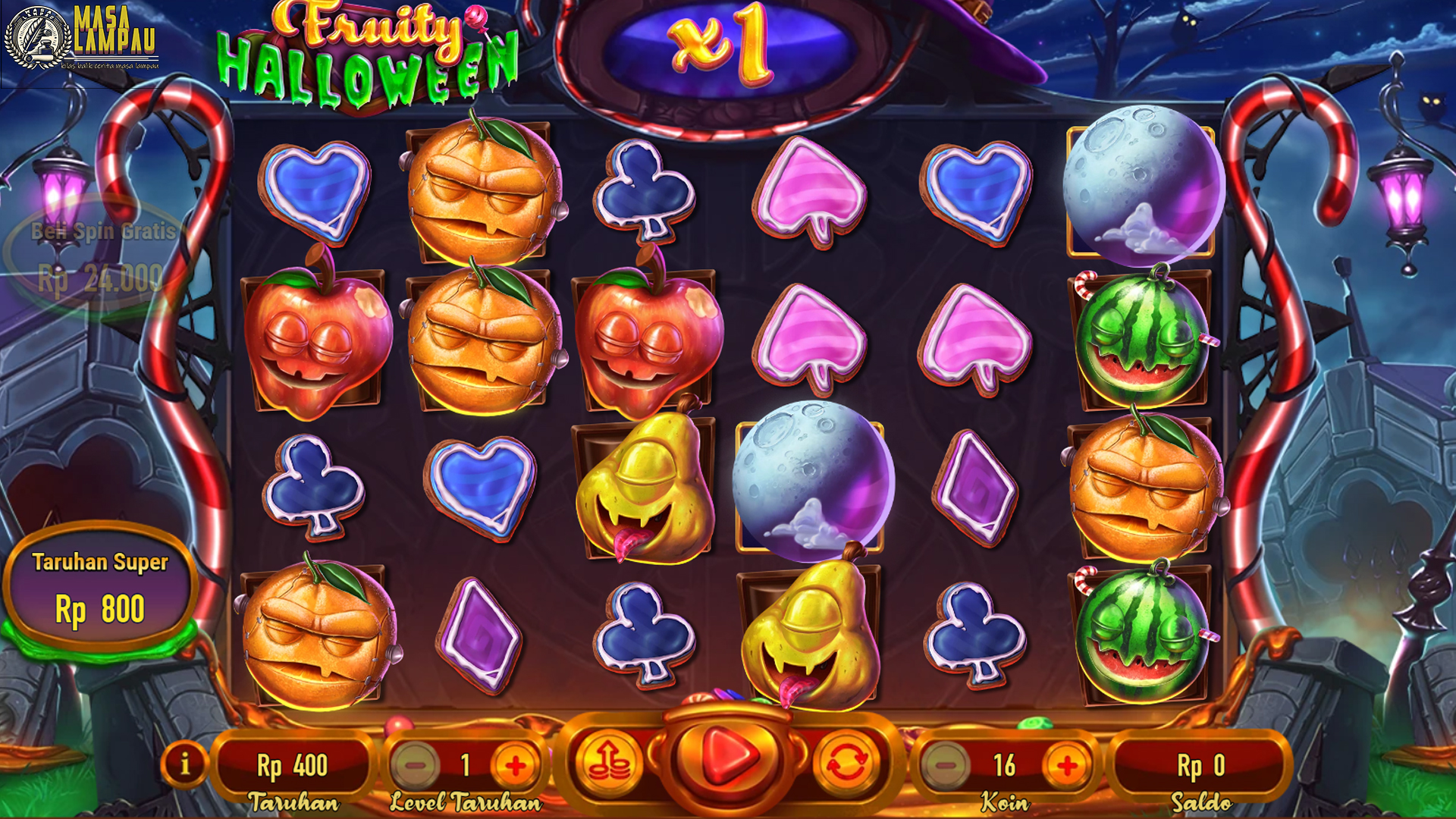 Agen Slot Online Dibuat Merinding Hoki oleh Fruity Halloween