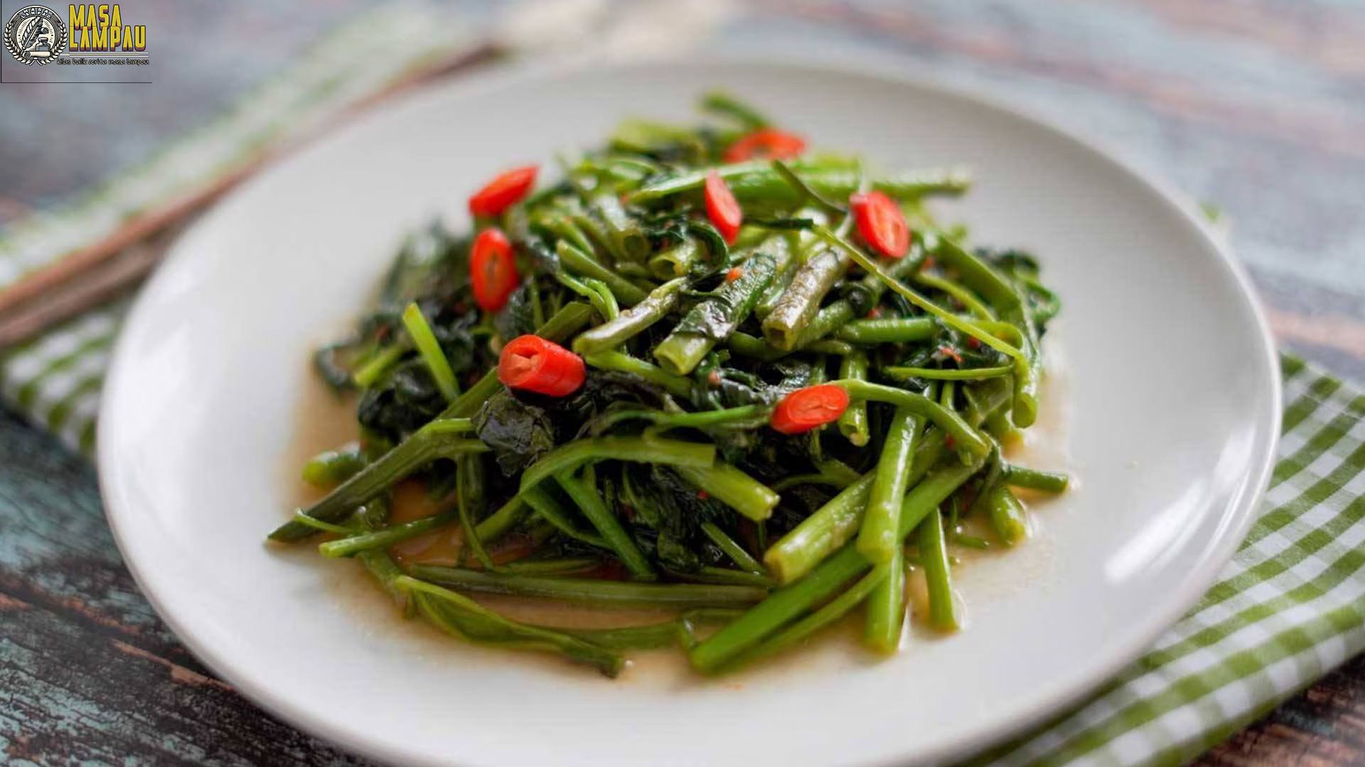 Sejarah Cah Kangkung: Sayur Biasa dengan Cerita Luar Biasa