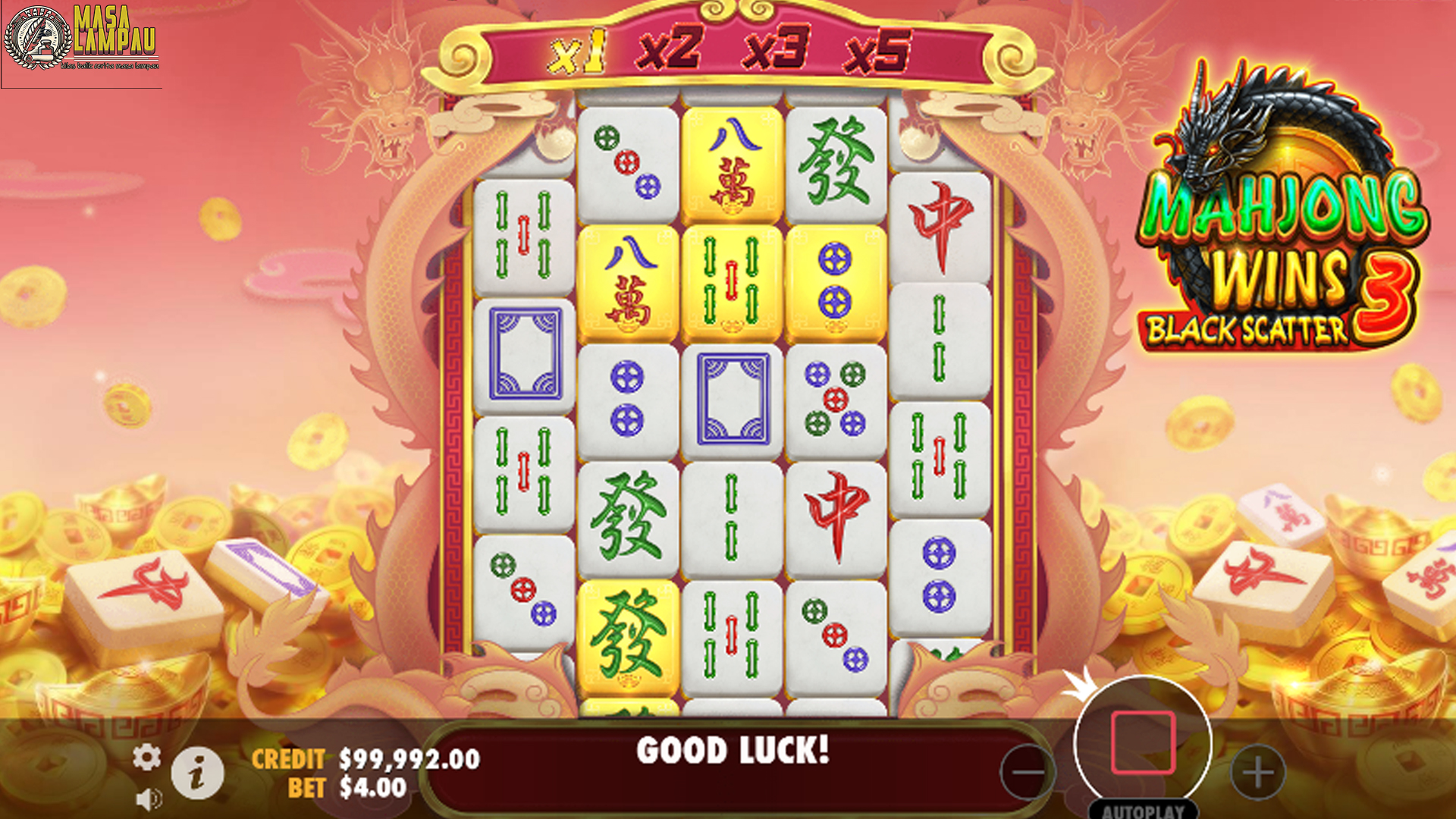 Slot Mahjong Wins 3 Black Scatter Gacor Tiap Saat Kali Main