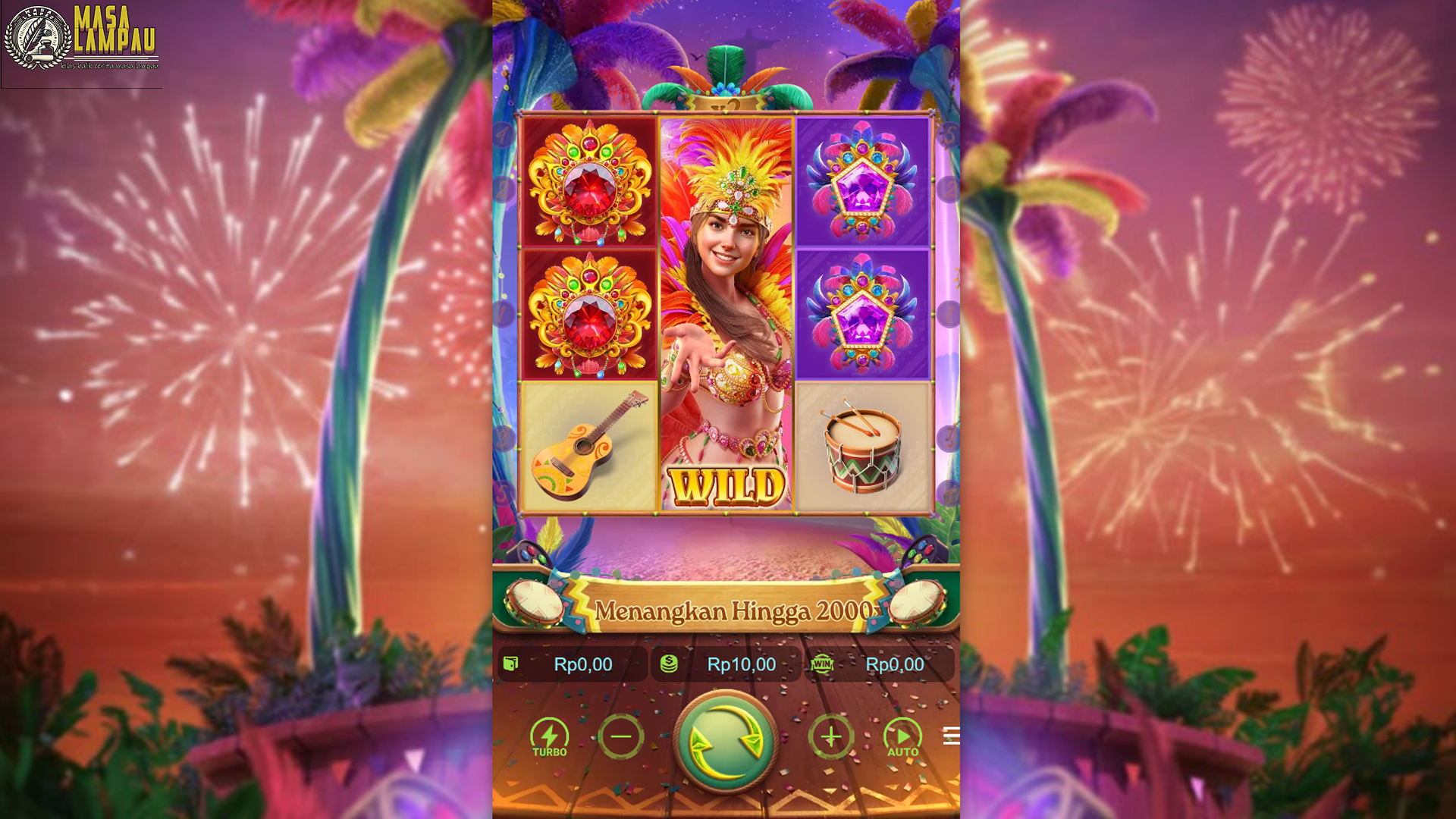 100% Profit Total! Main Rio Fantasia di Bandar Slot Gacor Ini
