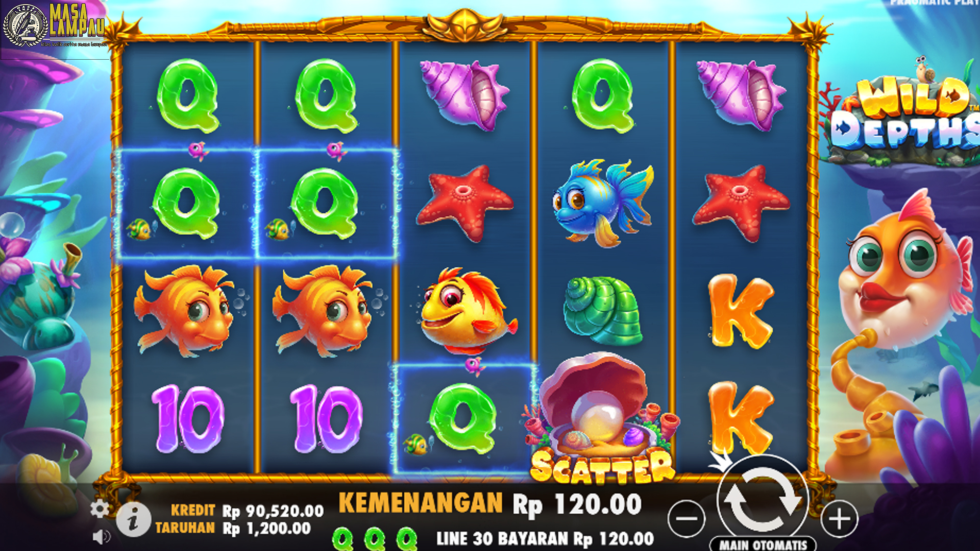 Intip Peluang Slot Gacor di Ruby8000 Lewat Game Wild Depths