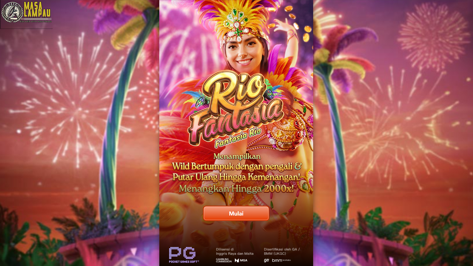 100% Profit Total! Main Rio Fantasia di Bandar Slot Gacor Ini