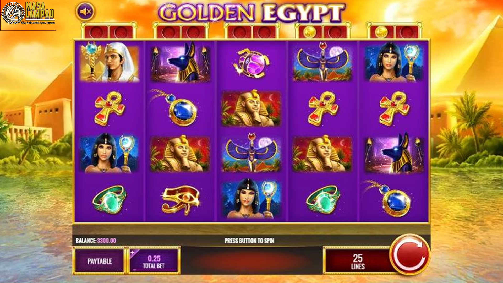 Strategi Jitu Bermain Game Slot Golden Egypt Agar Untung 90%