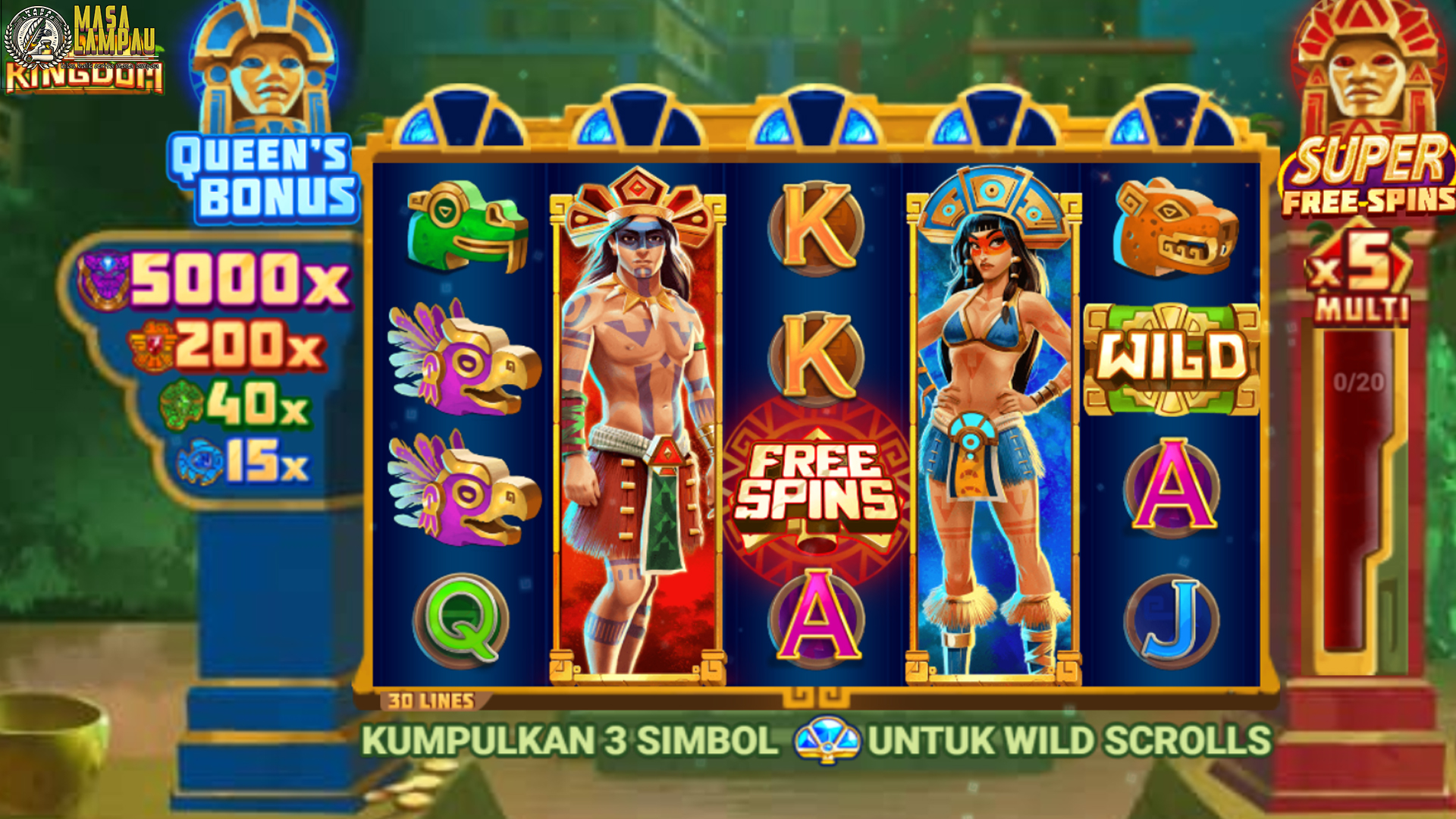 Eksplorasi 5 Bagian dan Tantangan dalam Amazon Kingdom