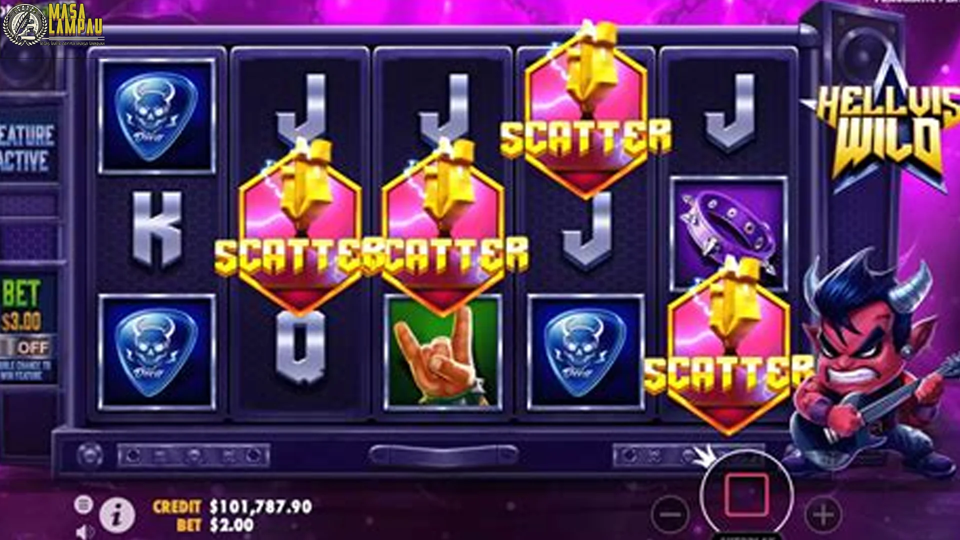 Update Tampilan Hellvis Wild dalam Ruby8000 Slot Terbaru 2 Update Tampilan Hellvis Wild dalam Ruby8000 Slot Terbaru