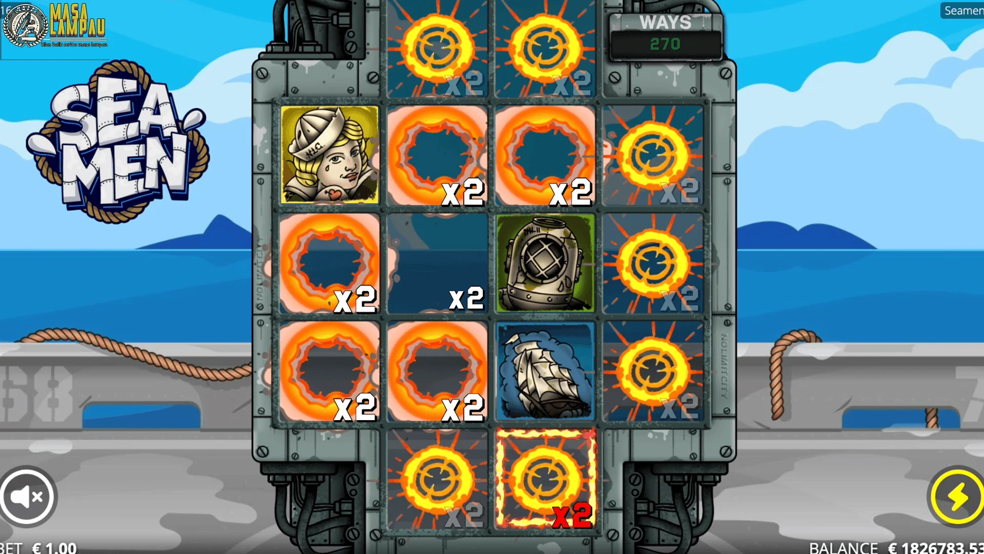 Seamen Ungkap 30 Free Spin Tema Kapal Karam Kedalaman